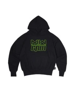 LOGO HOODIE BLACK(Logo Hoodie Black Black)