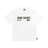 ONE SHOT T-SHIRT WHITE(One Shot T Shirt White) -6PM CLOTHING SALE ONE SHOT TEE min