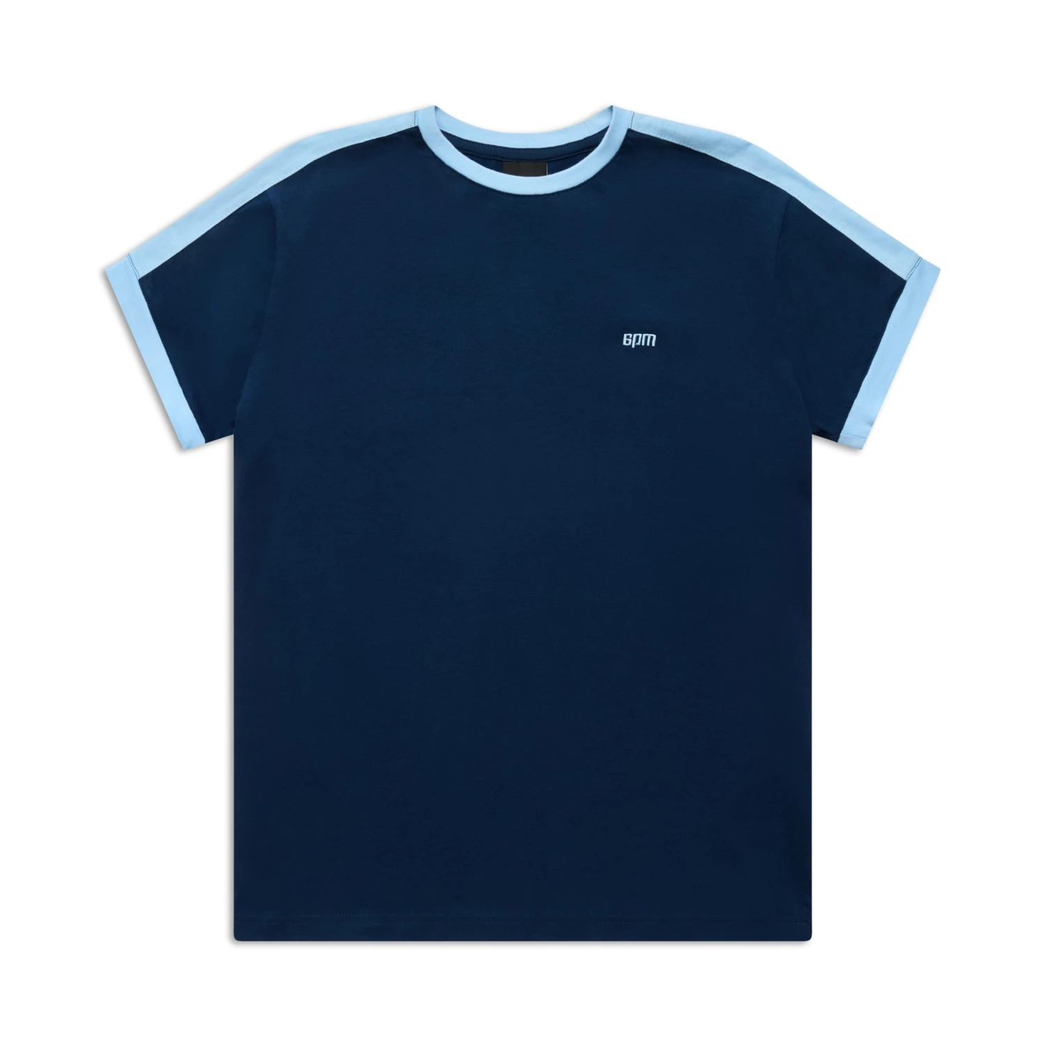 SLIM FIT RINGER TEE NAVY(Slim Fit Ringer Tee Navy) 3 SLIM FIT RINGER TEE NAVY(Slim Fit Ringer Tee Navy)