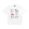 MULTI LOGO T-SHIRT WHITE(Multi Logo White) 1 MULTI LOGO T-SHIRT WHITE(Multi Logo White) -6PM CLOTHING SALE Tee6