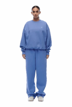 CREWNECK PERSIAN BLUE(23n04 1200 359 Crewn) -6PM CLOTHING SALE crewneck persian blue 4 min