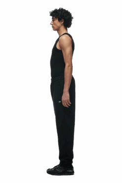 CUFF JOGGER BLACK(Cuff Jogger Black) -6PM CLOTHING SALE cuffed jogger black2 min