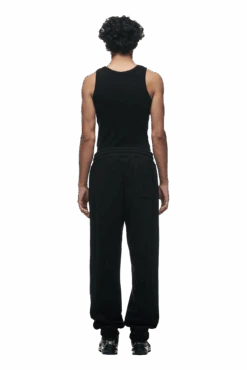 CUFF JOGGER BLACK(Cuff Jogger Black) -6PM CLOTHING SALE cuffed jogger black3 min