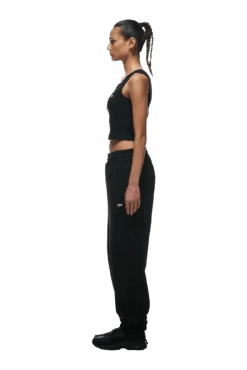 CUFF JOGGER BLACK(Cuff Jogger Black) -6PM CLOTHING SALE cuffed jogger black5 min