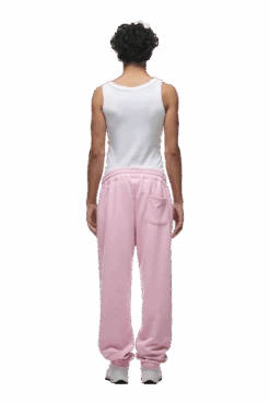 CUFF JOGGER BABY PINK(Cuff Jogger Baby Pink) -6PM CLOTHING SALE cuffed jogger pink3 min