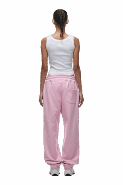 CUFF JOGGER BABY PINK(Cuff Jogger Baby Pink) -6PM CLOTHING SALE cuffed jogger pink6 min