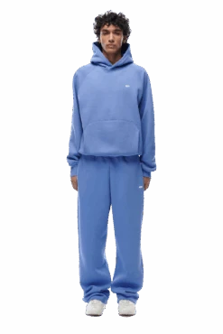 HOODIE PERSIAN BLUE(23n05 1100 359 Hlogo) -6PM CLOTHING SALE hoodie persian blue 1 min