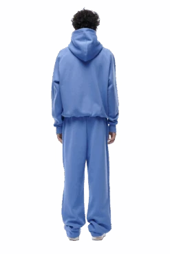 HOODIE PERSIAN BLUE(23n05 1100 359 Hlogo) -6PM CLOTHING SALE hoodie persian blue 3 min