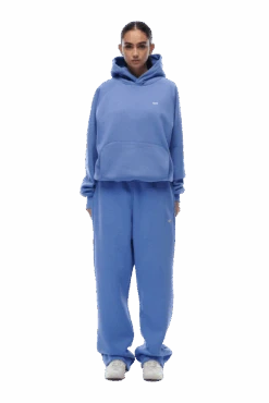 HOODIE PERSIAN BLUE(23n05 1100 359 Hlogo) -6PM CLOTHING SALE hoodie persian blue 4 min