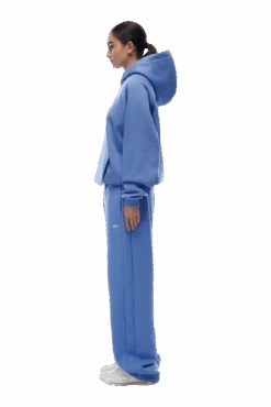 HOODIE PERSIAN BLUE(23n05 1100 359 Hlogo) -6PM CLOTHING SALE hoodie persian blue 5 min