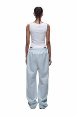 OPEN LEG JOGGER ICE BLUE(Open Leg Jogger Ice Blue) -6PM CLOTHING SALE open leg ice blue 6