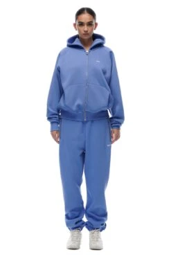 ZIP HOODIE PERSIAN BLUE(23n05 1110 359 Zhlog) -6PM CLOTHING SALE retouched 20231003 6PM NOS AW23 LOOK 36 1021