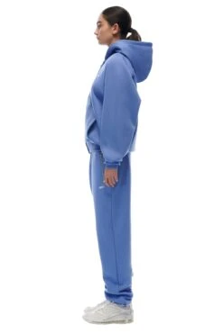 ZIP HOODIE PERSIAN BLUE(23n05 1110 359 Zhlog) -6PM CLOTHING SALE retouched 20231003 6PM NOS AW23 LOOK 36 1033