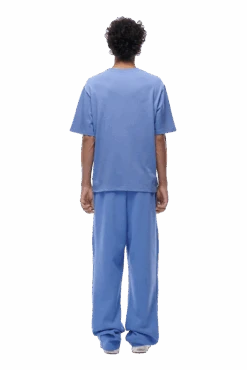 T-SHIRT PERSIAN BLUE(23n05 1300 359 Tlogo) -6PM CLOTHING SALE t shirt persian blue3 min