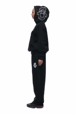 ICONS HOODIE BLACK(Icons Hoodie Black) -6PM CLOTHING SALE tr icon hoodie black7 min