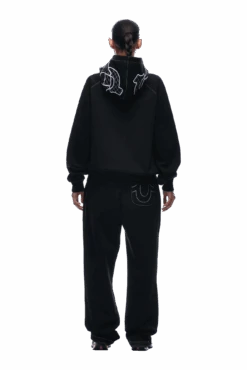 ICONS HOODIE BLACK(Icons Hoodie Black) -6PM CLOTHING SALE tr icon hoodie black8 min