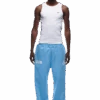 ICONS OPEN LEG JOGGER SKY BLUE(Icons Open Leg Jogger Sky Blue) -6PM CLOTHING SALE tr icon open leg blue1 min
