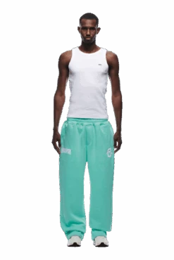 ICONS OPEN LEG JOGGER LIGHT MOSS(Icons Open Leg Jogger Light Moss)