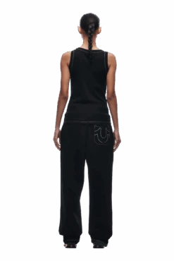 ICON TANK TOP BLACK(Icon Tank Top Black) -6PM CLOTHING SALE tr icon tank top6 min