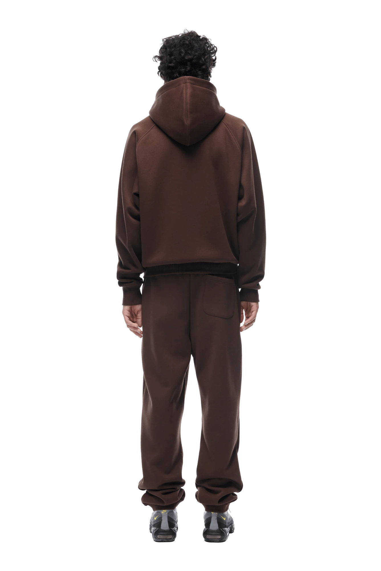 ZIP HOODIE CHOCOLATE BROWN(23n05 1110 907 Zhlog) 6 ZIP HOODIE CHOCOLATE BROWN(23n05 1110 907 Zhlog) - Image 4