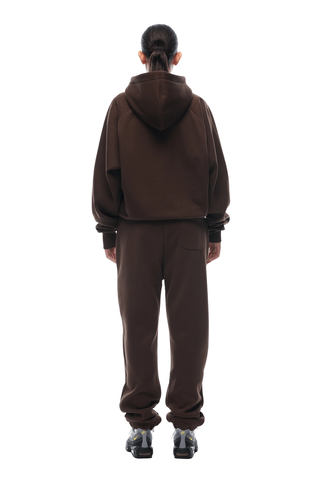 ZIP HOODIE CHOCOLATE BROWN(23n05 1110 907 Zhlog) 9 ZIP HOODIE CHOCOLATE BROWN(23n05 1110 907 Zhlog) - Image 7